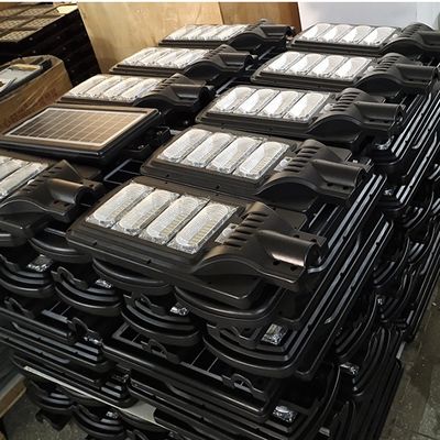 ABS IP65 LED Integrated Solar Street Light High Brightness 6-8m Radar Sensor 200 - 300w