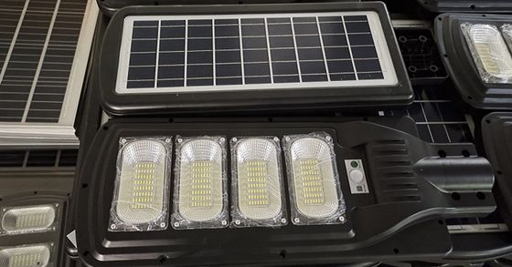 ABS IP65 LED Integrated Solar Street Light High Brightness 6-8m Radar Sensor 200 - 300w