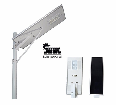 Aluminum Alloy 160Lm/W 50W All In One Led Solar Street Light